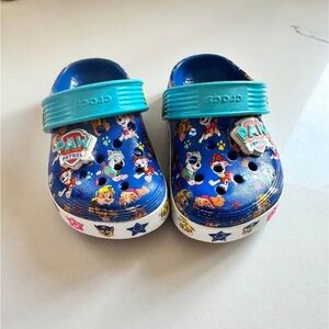 Paw Patrol Kids crocs  - Blue size 7 toddler